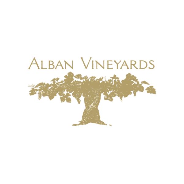 Alban Vineyards Logo Gold
