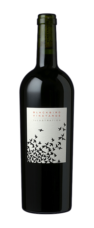 Blackbird Vineyards Illustration Napa Valley 2016