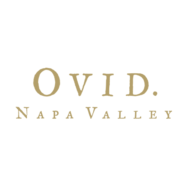 Ovid Napa Valley Logo Gold