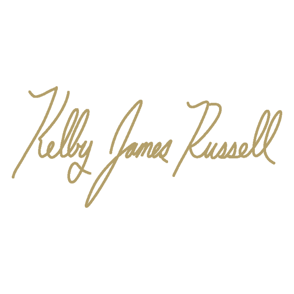 Kelby James Russell Logo Gold