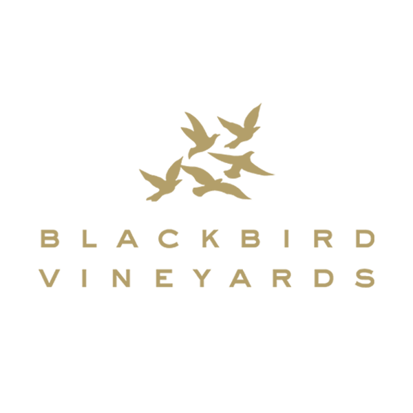 Blackbird Vineyards Logo Gold