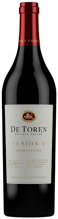 De Toren Fusion V Red Wine Bottle