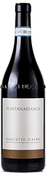 Fontanabianca Dolcetto d'Alba 2020 Wine Bottle