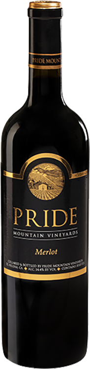 Pride Mountain Napa/Sonoma Cabernet Sauvignon 2018 Wine Bottle